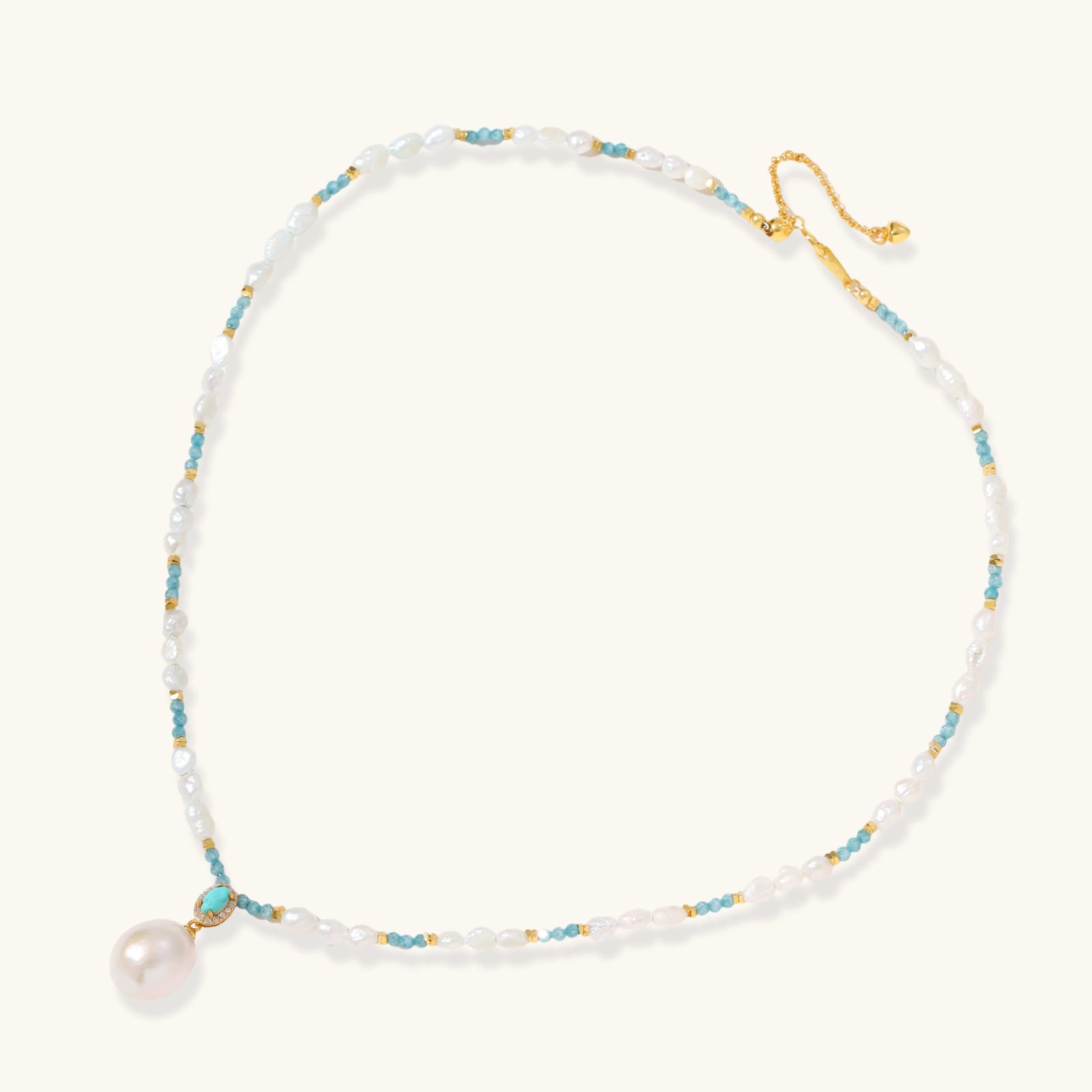 Aqua Bloom Necklace