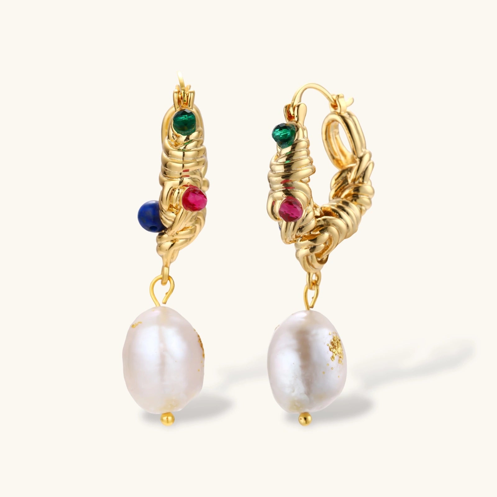 Baroque Luxe Hoops