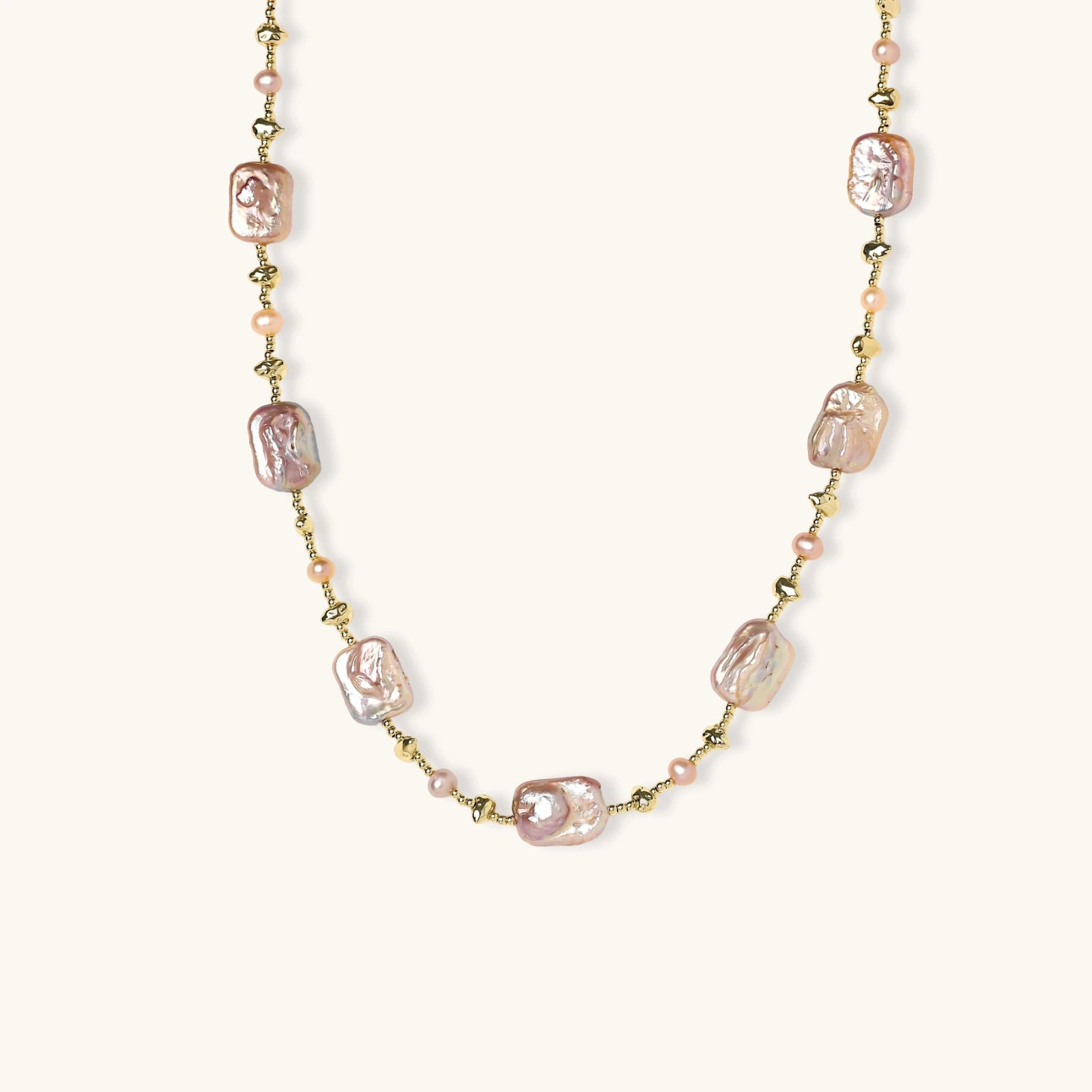 Iridescent Pearl Chain