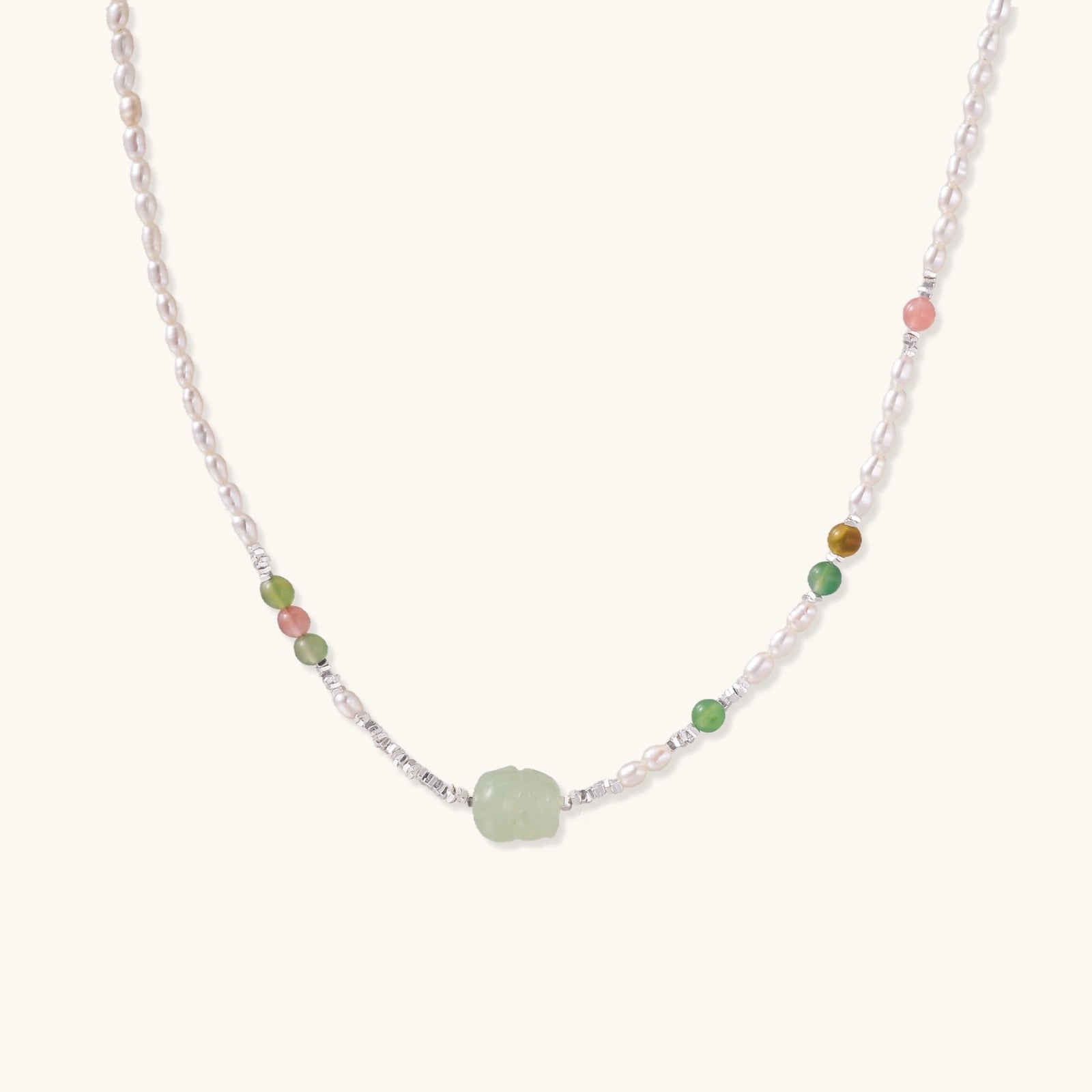 Serpentine Garden Pearl Necklace